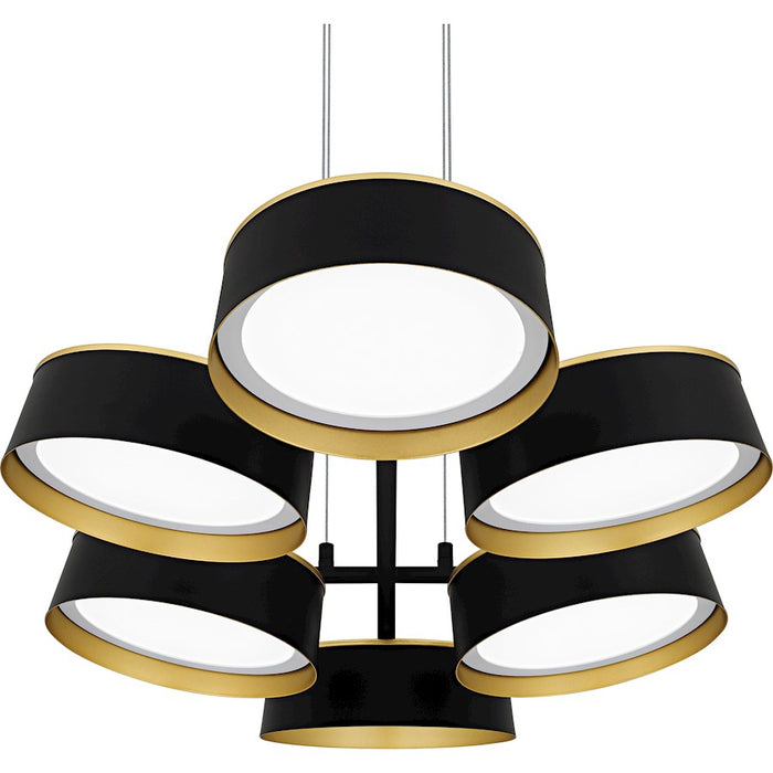Quoizel Byrnes Light Island Light, Matte Black/Metal