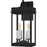 Quoizel Carmen 2Lt 16" Outdoor Lantern, Black/Clear/Tempered Panel