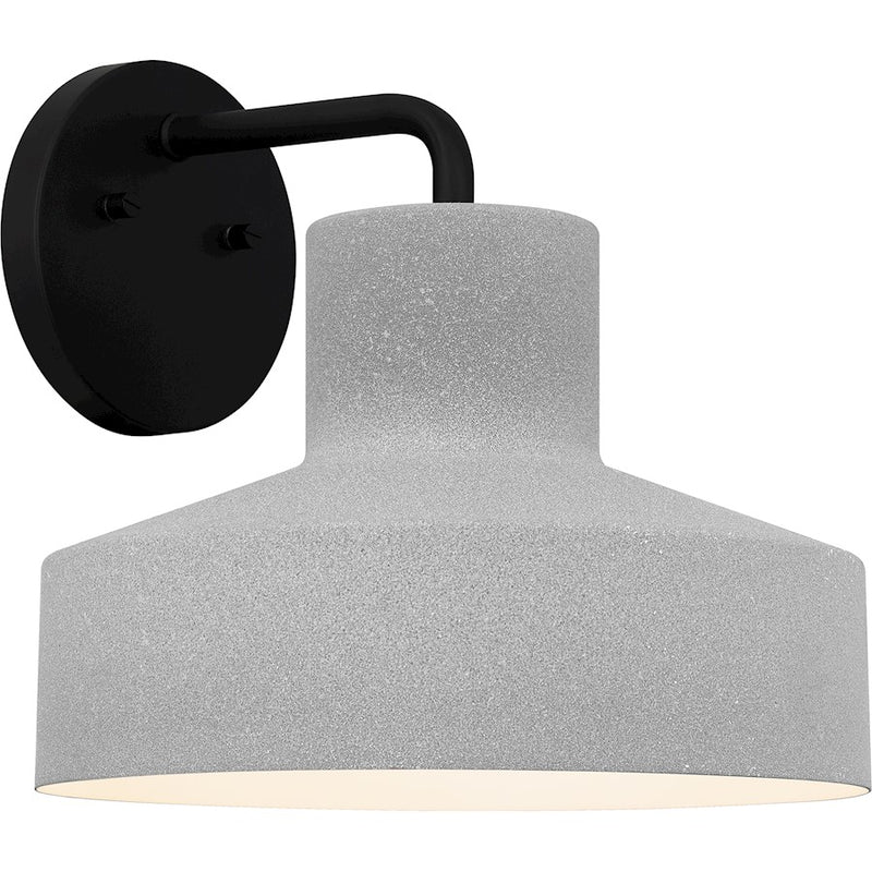 Quoizel Cumberland 1 Light 12" Outdoor Lantern, Concrete/Metal