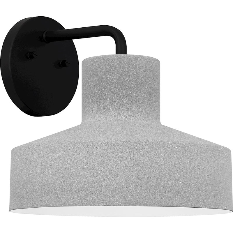 Quoizel Cumberland 1 Light 12" Outdoor Lantern, Concrete/Metal