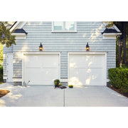 Quoizel Chancellor 23in 3-Light Outdoor Wall Lantern | Traditional Copper Bronze and Clear Glass | Entryway & Porch | Model CCR8410CU