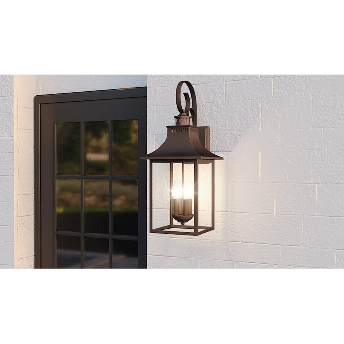 Quoizel Chancellor 4 Light Outdoor Lantern, Tempered