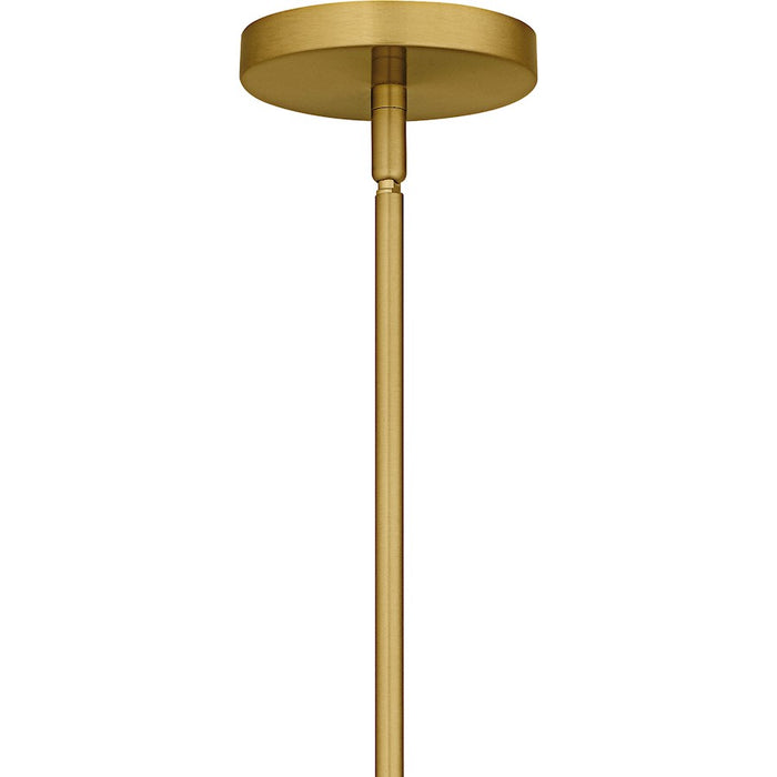 Quoizel Cecily 6Light Chandelier, Brushed Gold