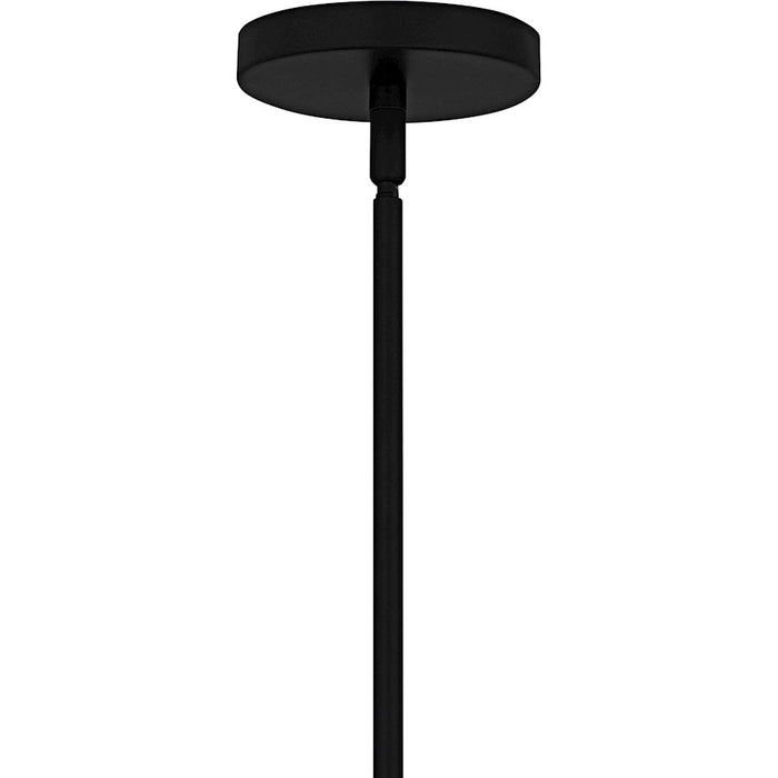 Quoizel Cecily 6Light Chandelier, Matte Black