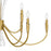 Quoizel Cecily 9Light Chandelier, Brushed Gold