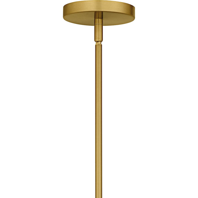 Quoizel Cecily 9Light Chandelier, Brushed Gold