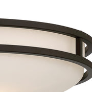 Quoizel Cadet 4 Light Semi-Flush Mount, Large, Old Bronze
