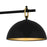 Quoizel Cleo 3Light Island Light, Matte Black/Metal