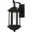 Quoizel Crestfield 1Light Outdoor Lantern, Matte Black/Clear Glass