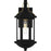 Quoizel Crestfield 1Light Outdoor Lantern, Matte Black/Clear Glass