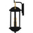 Quoizel Crestfield 2Light Outdoor Lantern, Matte Black/Clear Glass