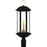 Quoizel Crestfield 3Lt 28" Outdoor Lantern, Black/Clear - CFD9010MBK