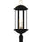 Quoizel Crestfield 3Lt 28" Outdoor Lantern, Black/Clear