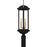 Quoizel Crestfield 3Lt 28" Outdoor Lantern, Black/Clear