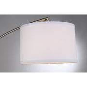 Quoizel Clift Floor Lamp in Brushed Nickel