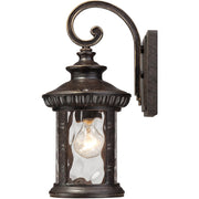 Quoizel 1 Light Chimera Outdoor Wall Lantern in Imperial Bronze