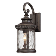 Quoizel 1 Light Chimera Outdoor Wall Lantern in Imperial Bronze