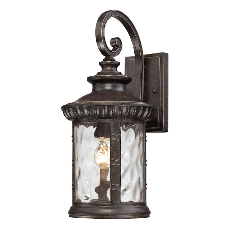 Quoizel 1 Light Chimera Outdoor Wall Lantern in Imperial Bronze