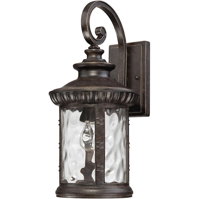 Quoizel 1 Light Chimera Outdoor Wall Lantern in Imperial Bronze