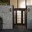 Quoizel Chasm Outdoor Wall Lantern LED Light, Black