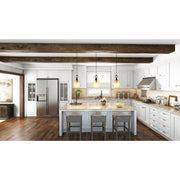 Quoizel Kendrick 9in 1-Light Mini Pendant | Transitional Western Bronze and Smoke Hammered Glass | Kitchen Island & Dining Room | Model CKKD1509WT