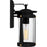 Quoizel Clifton 1 Light Outdoor Lantern, Earth Black/Clear Seedy
