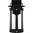 Quoizel Clifton 1 Light Outdoor Lantern, Earth Black/Clear Seedy