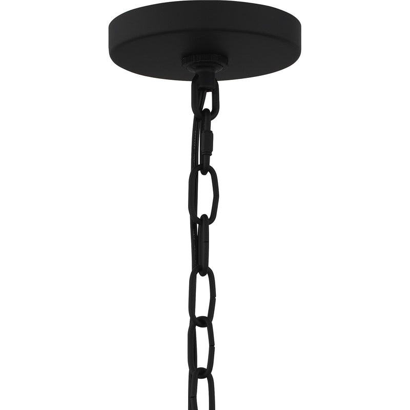 Quoizel Carolina 20in 1-Light Outdoor Hanging Lantern | Traditional Aged Copper and Clear Glass | Front Porch & Entryway | Model CLN1907AC