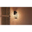Quoizel Culpo 1 Light Outdoor Lantern, Matte Black/Clear Water