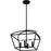 Quoizel Concho Bay 4 Light Pendant, Matte Black