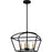 Quoizel Concho Bay 4 Light Pendant, Matte Black
