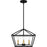 Quoizel Concho Bay 4 Light Pendant, Matte Black