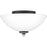 Quoizel Conrad 2 Light Flush Mount, Brushed Nickel