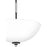 Quoizel Conrad 3 Light Pendant, Brushed Nickel