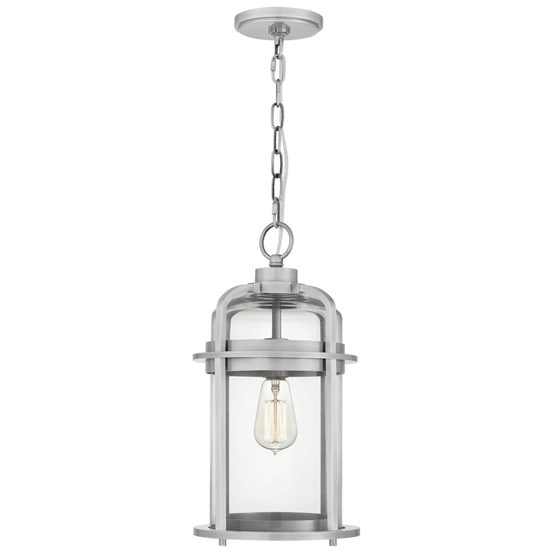 Quoizel Carrington 1 Light Outdoor Hanging Lantern, Aluminum