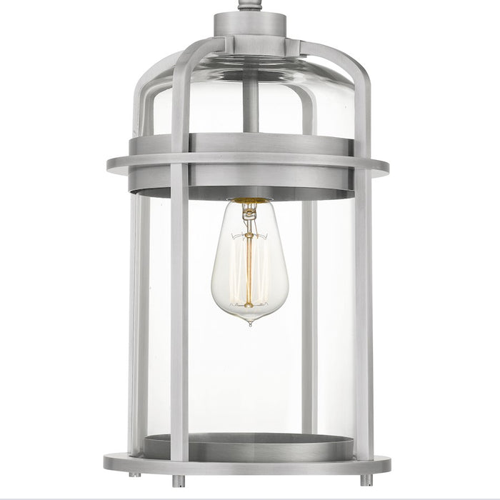 Quoizel Carrington 1 Light Outdoor Hanging Lantern, Aluminum