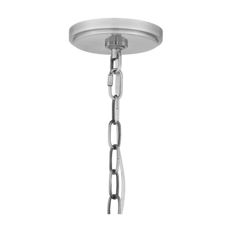 Quoizel Carrington 1 Light Outdoor Hanging Lantern, Aluminum