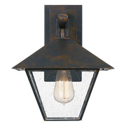 Quoizel Corporal 1 Light 13" Outdoor Wall Lantern, Industrial Bronze