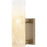 Quoizel Curran 2Lt Wall Sconce, Bronze Gold/Clear Ribbed Swirl