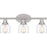 Quoizel Caverly 3 Light Bath Light, Clear Seedy