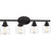 Quoizel Caverly 4 Light Bath Light, Clear Seedy