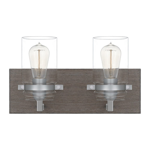 Quoizel Craven Bath Vanity, Aged Oak