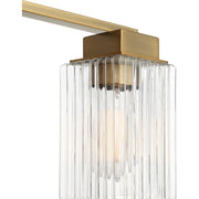 Quoizel Danson 3 Light Bath, Weathered Brass