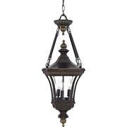 Quoizel 3 Light Devon Outdoor Pendant in Imperial Bronze