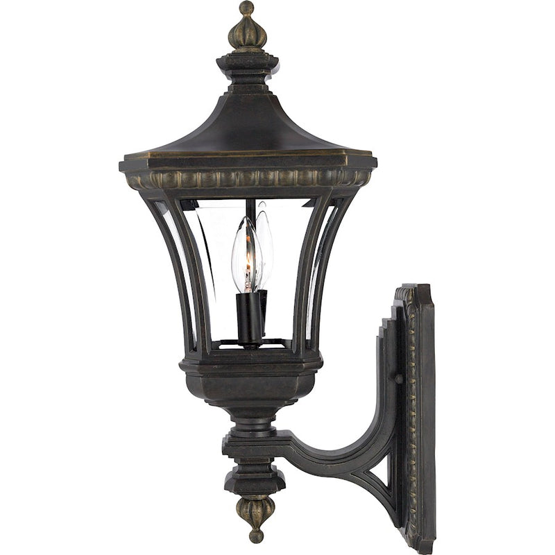Quoizel 2 Light Devon Outdoor Wall Lanterns Imperial Bronze