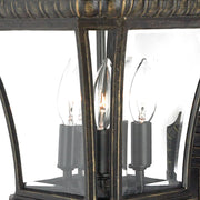 Quoizel 3 Light Devon Outdoor Wall Lanterns Imperial Bronze