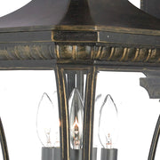 Quoizel 3 Light Devon Outdoor Wall Lanterns Imperial Bronze