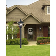 Quoizel 3 Light Devon Post Lights in Imperial Bronze