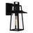 Quoizel Devonport 1 Light Outdoor Lantern, Matte Black/Beveled