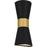 Quoizel Dexter Outdoor Lantern, Matte Black
